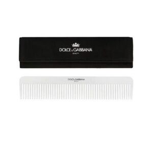 Dolce and gabbana men stainless steel special Edition comb new in Suede case